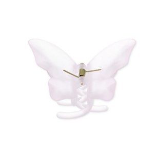 INC Gold-Tone White Butterfly Hair Claw Clip New